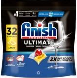 El secreto para una vajilla impecable: Finish Powerball Ultimate All in 1 🍋