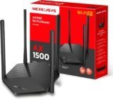 MERCUSYS MR1500X – Router Wi-Fi 6 de Doble Banda AX1500