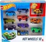 Hot Wheels Pack de 10 Vehículos: el regalo perfecto para amantes de la velocidad 🚗✨