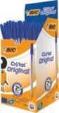 📦 ¡Escribe sin parar! Descubre el paquete de 50 bolígrafos BIC Cristal Azul y olvídate de quedarte sin tinta