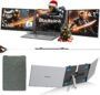 🖥️ Blackview Monitor Portátil Triple Ultradelgado 14″ FHD: productividad sin límites donde vayas