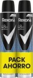 🧴 Rexona Desodorante Aerosol Antitranspirante Hombre Cobalt Dry Pack Ahorro 2×200 ml