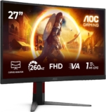 AOC C27G4Z2: El monitor gaming curvo de 260Hz que cambiará tus partidas