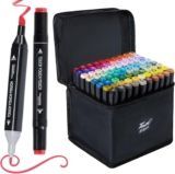 🎨 Acrylic Markers, 80 Colores: ¡Da vida a tus creaciones!