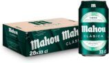 Mahou Clásica Pack 28 Latas 33cl: la cerveza lager perfecta para compartir 🍺