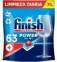 Finish Powerball Power All in 1 Pastillas para el lavavajillas Regular 63 pastillas