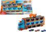 Hot Wheels City — Camión autopista: Pista de 2 m con lanzador y 3 coches