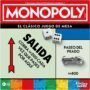 Monopoly clásico con bandeja de almacenamiento y peones grandes (versión en español) 🎲