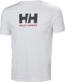 Helly Hansen Hombre Camiseta HH Logo, M, Blanco
