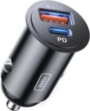 INIU Cargador Coche Carga Rápida, 60W