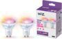 WiZ – Bombilla LED inteligente GU10 de cristal – 50W