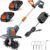 ✨ ¡Transforma tu jardín con el Motobloque Eléctrico TaskStar TH4000! 🌿