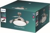 Philips – Atlas Ventilador de techo con luz LED