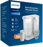 🥤 Jarra filtrante Philips Water Instant (3 L): agua limpia y deliciosa en segundos
