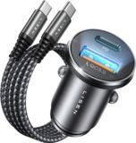 LISEN Cargador Coche Carga Rápida 54W
