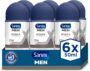 Desodorante Roll-On Antitranspirante Sanex Men Invisible 50ml ✅