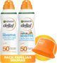 Garnier Delial Edición Limitada: Pack de Brumas Solares con Regalo para Adultos y Niños 🌞