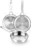 BRA Signature Set 3 Sartenes: calidad profesional para tu cocina