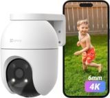 EZVIZ Cámara Vigilancia WiFi Exterior 360°,4K Cámara