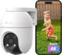 EZVIZ Cámara Vigilancia WiFi Exterior 360°,4K Cámara