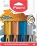 ✨ MAPED Glitter Metal: los subrayadores brillantes que transformarán tus apuntes