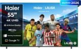 Haier K85 4K UHD de 55 pulgadas: ¿El Smart TV definitivo para tu salón este 2026? 📺