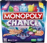 Juego de Mesa Monopoly Chance – Partidas rápidas – Juego Familiar para 2 a 4 Jugadores – Se Juega en 20 Minutos (Versión en Español)   ✨ Monopoly Edición Chance, la versión rápida de uno de los juegos de mesa más vendido del mundo (las partidas duran alrededor de 20 min)