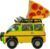 El vehículo definitivo para el asfalto de Nueva York: Así es el Pizza Blaster de las Tortugas Ninja 🐢🚀