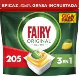 🧼 Fairy Original Todo En Uno Cápsulas de Lavavajillas: Limpieza Impecable a la Primera