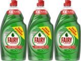 🧼 Fairy Ultra Poder Original Líquido Lavavajillas 3x900ML – ¡Poder Antigrasa Imbatible!
