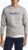 Pepe Jeans Eggo Camiseta para Hombre Slim Fit Manga Larga Gris, M