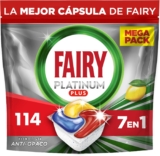 Olvídate de fregar a mano con Fairy Platinum Plus Limón 🍋