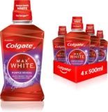 Colgate Enjuague bucal Max White Purple