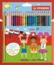 STABILO Lápiz de color: Estuche de 24 colores para dejar volar tu creatividad