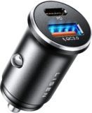 LISEN Cargador Coche Carga Rapida USB C 36W+USB A 18W
