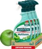 ✨ Sanytol Limpiador Desinfectante Multiusos Manzana: Limpieza profunda y fragancia deliciosa