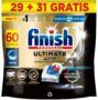 🧼 Finish Powerball Ultimate Plus All in 1: Máxima limpieza y brillo diamante en cada lavado ✨