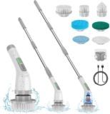 🧼 Lightswim Limpiador Giratorio Eléctrico 7 en 1: Limpieza Profunda sin Esfuerzo