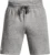 Shorts Deportivos Under Armour Rival Fleece: Comodidad y Estilo en Gris