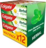 Pasta de Dientes Colgate Herbal – Pack 12x75ml para Dientes Fuertes y Encías Sanas