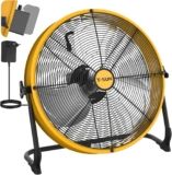🌬️ Reseña del Mejor Ventilador de Suelo Industrial de 40CM: Potencia Extrema y Versatilidad Total