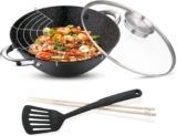 RENBERG Wasabi Wok: La Sartén que Revolucionará tu Cocina