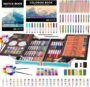 🎨 KINSPORY Maletín de Pinturas para Niños: ¡139 piezas para dar rienda suelta a su imaginación!