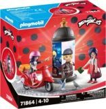 PLAYMOBIL Miraculous Paseo por París 71864 — Juego creativo para niños (+4)