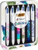Descubra la Magia de Escribir: Bolígrafos BIC 4 Colores Colección Decors (Botanical y Tie Dye)