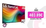 LG 50NANO81T6A 50″, 4K NANOCELL