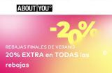 REBAJAS HASTA 60% + 20% ADICIONAL EN ABOUT YOU