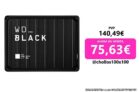 WD BLACK P10 Game Drive de 5 TB para llevar tu colección de juegos de PC/Mac