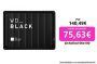 WD BLACK P10 Game Drive de 5 TB para llevar tu colección de juegos de PC/Mac