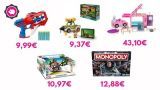 Nerf Lanzador DinoSquad Raptor, Pinypon Action Wild, Barbie 3-in-1 DreamCamper, PullSpeed Pull  Speed, Monopoly: edición Lightyear